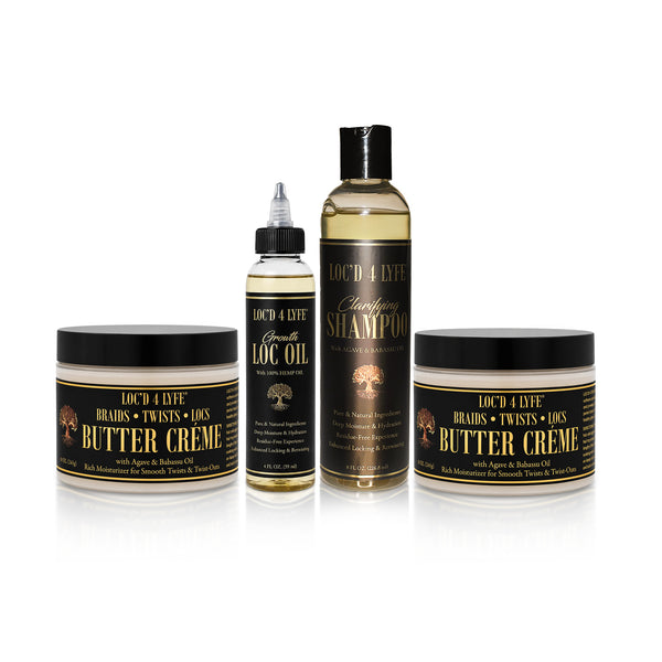LOC'D 4 LYFE Loc Reset & Moisture Bundle | 4-Piece Care Set