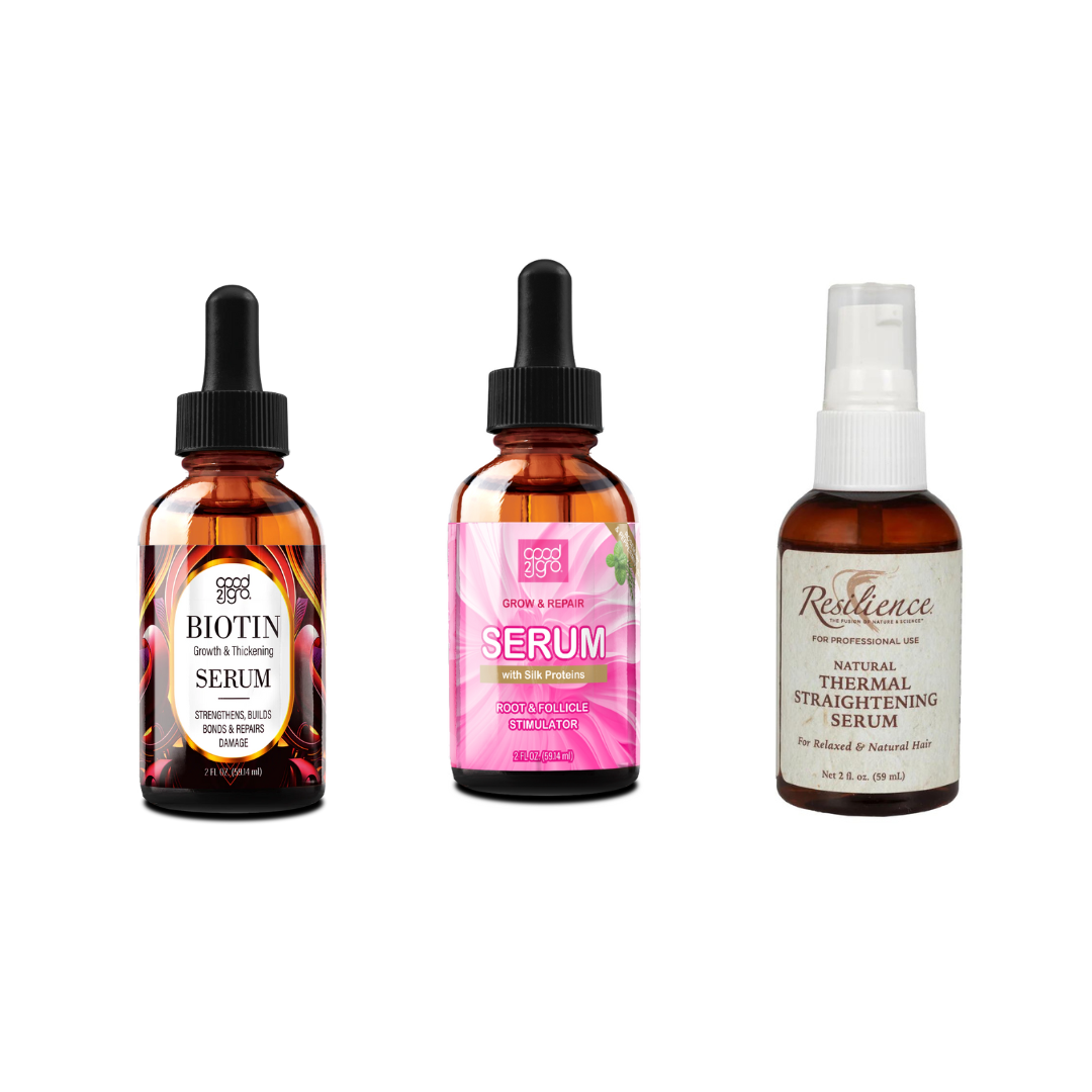 hair serum and hair oil