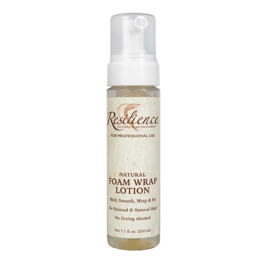 🔥HOT DEAL- Resilience Foam Wrap Lotion with Keratin - 7.7oz | Fast-Drying, No Frizz or Flaking | Moisturizes & Protects from Heat Styling | Vegan & Cruelty-Free