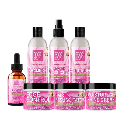 🔥HOT DEAL- GOOD2GRO Hydrating & Strengthening Hair Care Bundle – Boosts Growth & Strengthens Thinning Hair – 100% Vegan & Cruelty-Free
