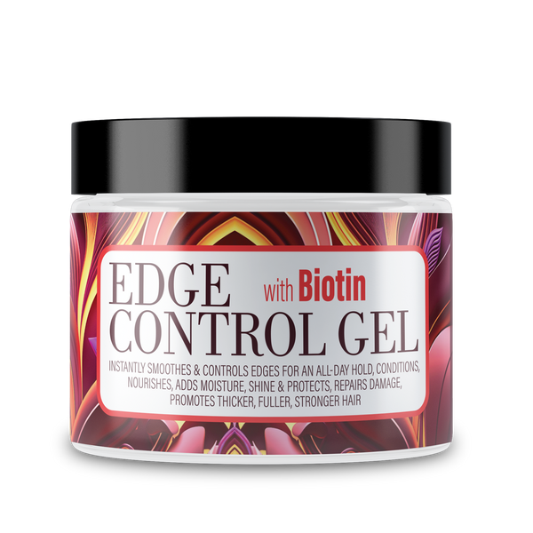 GOOD2GRO BIOTIN, Edge Control Gel, Instant Hold, Adds Moisture, Shine, Repairs, Restores & Promotes Thicker Growing Edges, Vegan and Cruelty Free 4oz.