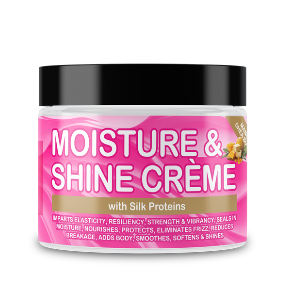 GOOD2GRO Moisture & Shine Crème, Softens, Adds Body, Bounce & Shine, Seals In Moisture, Protects, Reduces Frizz & Breakage, Vegan and Cruelty Free 4oz.