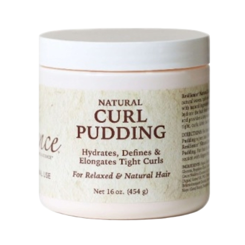RESILIENCE Curl Pudding Defines, Enhances Curls - All Hair Types (Vegan)