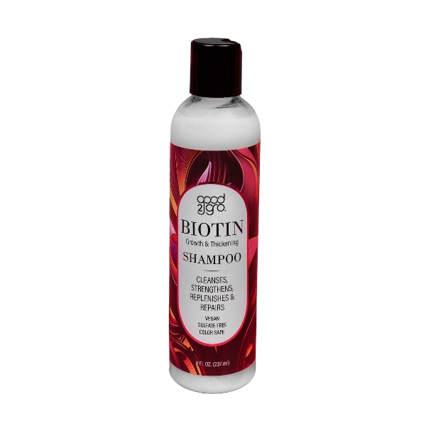 🔥HOT DEAL- Good2Gro Biotin Growth & Thickening Shampoo - 8oz | Cleanse, Restore & Strengthen Hair | Reduce Hair Loss & Add Body & Shine | Vegan & Cruelty-Free
