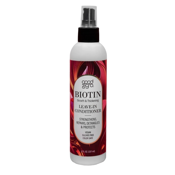 GOOD2GRO Biotin Leave-In Detangle, Reduce Breakage & Protect (Vegan)