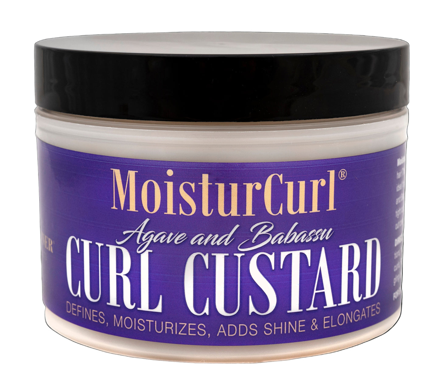 🔥HOT DEAL - MoisturCurl Curl Custard 8oz - Moisturizing, Shine-Enhancing & Curl Defining, Reduces Breakage & Frizz