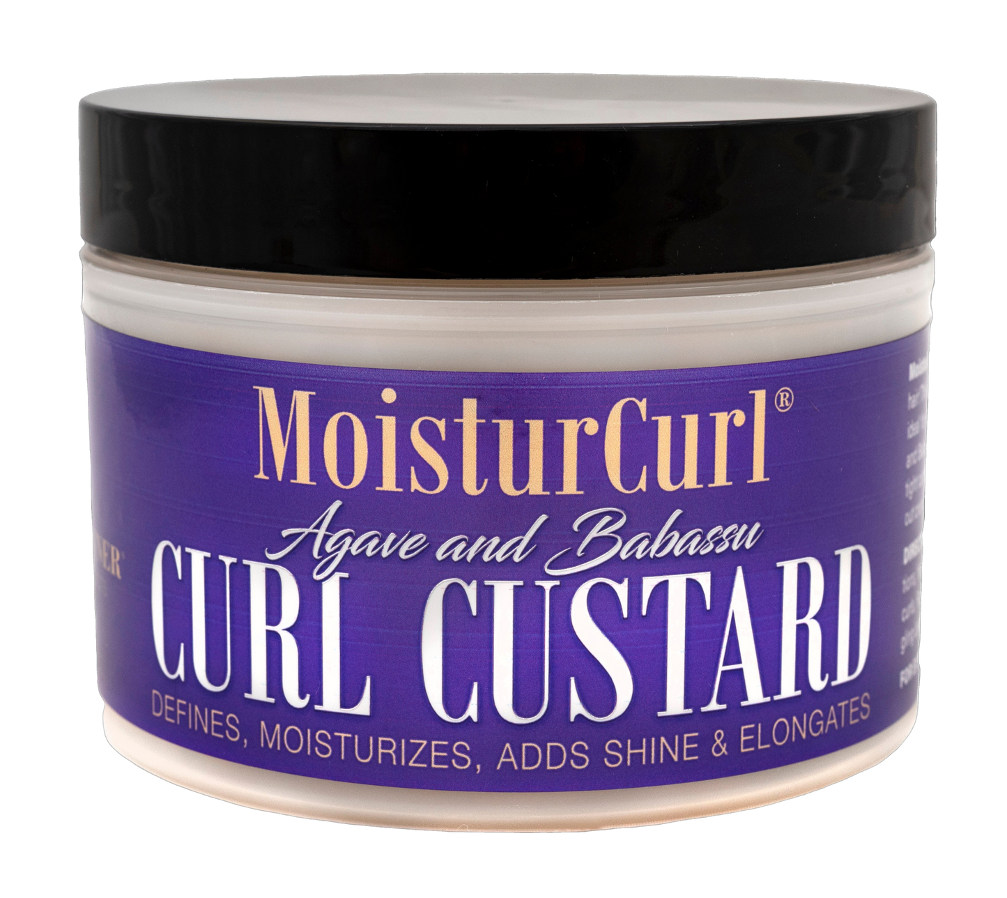 🔥HOT DEAL - MoisturCurl Curl Custard 8oz - Moisturizing, Shine-Enhancing & Curl Defining, Reduces Breakage & Frizz