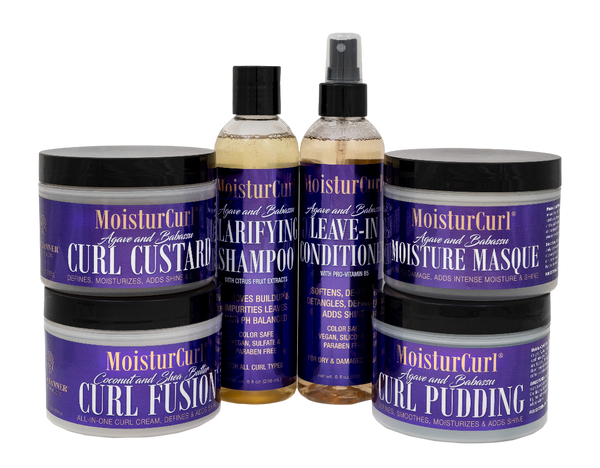 🔥MoisturCurl - Curl Bundle for Wash & Go – Defines Curls, Fights Frizz, Deeply Moisturizes | Vegan Hair Care