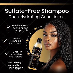 LOC'D 4 LYFE Ultimate Vegan Hair Care Bundle for Locs – Nourishing, Moisturizing & Maintenance Essentials for All Hair Types