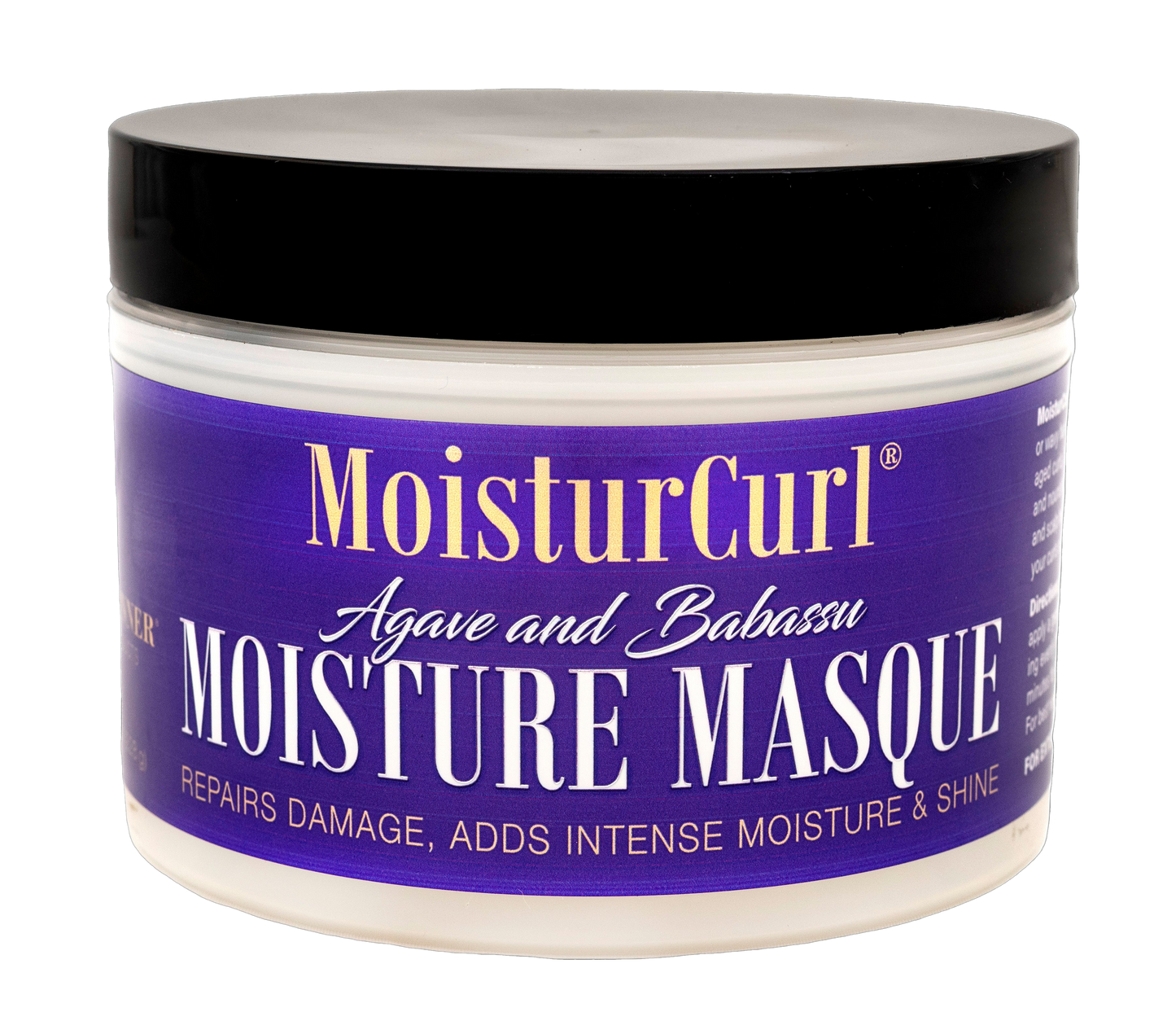 🔥HOT DEAL- MoisturCurl Moisture Masque 8oz - Repair & Restore with Keratin & Tingling Peppermint Oil | Vegan