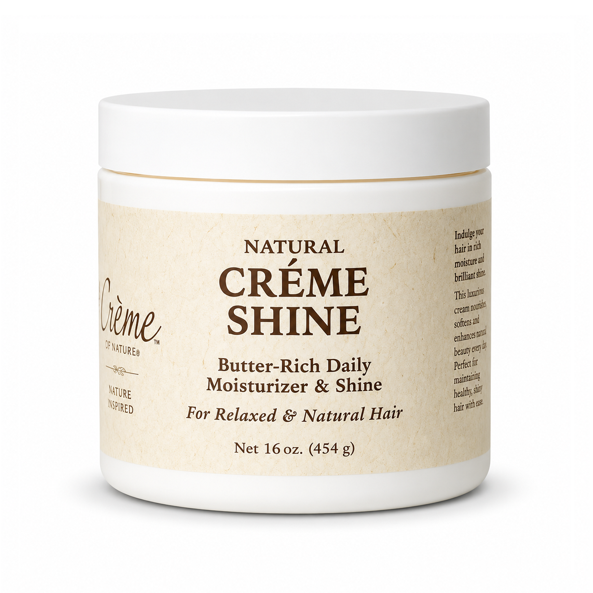 RESILIENCE Curl Enhancing Crème Moisture & Shine w/ Mango & Shea (Vegan & Cruelty Free) 16oz.