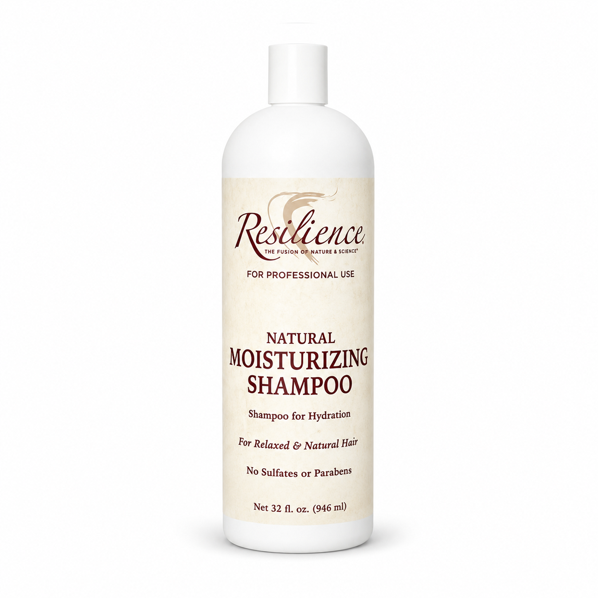RESILIENCE Moisturizing Shampoo Hydrating Cleanse w/ Mango & Shea (Vegan & Cruelty Free) 32oz.