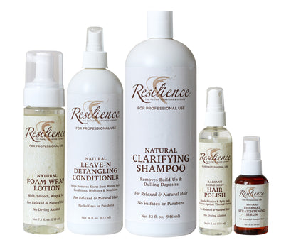 🔥HOT DEAL- RESILIENCE Argan Oil Thermal Protection Serum 2oz - Protects Against Heat Damage, Strengthens & Nourishes