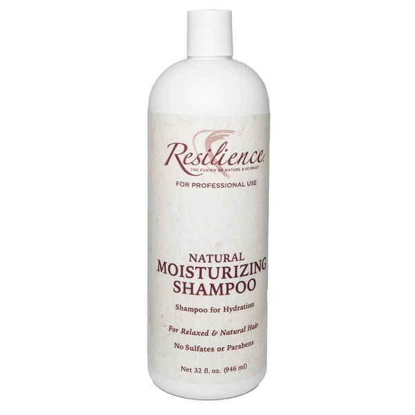 Resilience Moisturizing Shampoo Cleans, Moisturizes & Conditions To Promote Thicker, Fuller & Healthier Hair, Vegan and Cruelty Free 32oz.