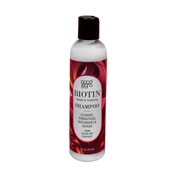 🔥HOT DEAL- Good2Gro Biotin Growth & Thickening Shampoo - 8oz | Cleanse, Restore & Strengthen Hair | Reduce Hair Loss & Add Body & Shine | Vegan & Cruelty-Free