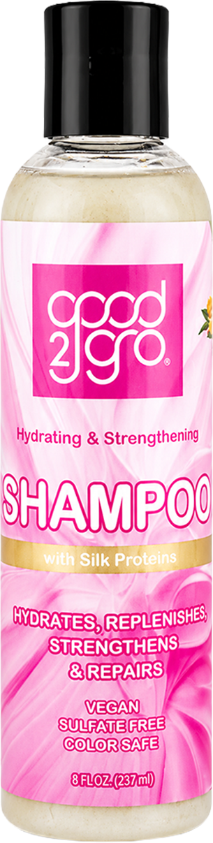 GOOD2GRO Shampoo | Hydrate, Cleanse & Restore with Silk Proteins, Mango & Shea for Healthy Hair