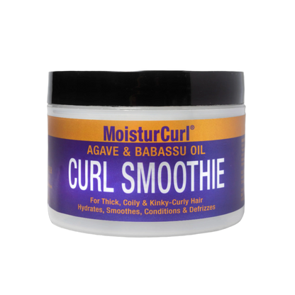 🔥HOT DEAL- MoisturCurl Curl Defining & De-Frizz Smoothie - 8.5oz | Hydrates & Shapes Curly & Coily Hair | Vegan Curl Styling Cream
