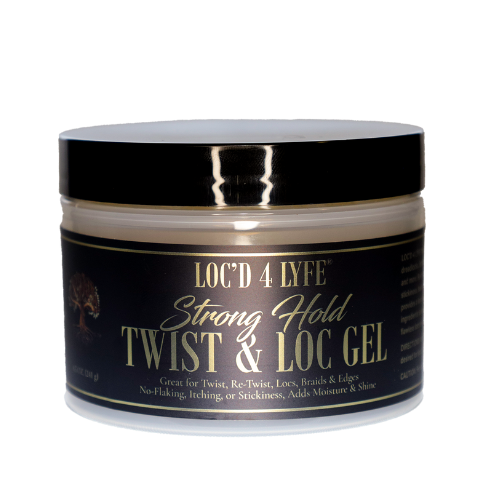 LOC'D 4 LYFE Twist & Loc Gel – Strong Hold, No Residue