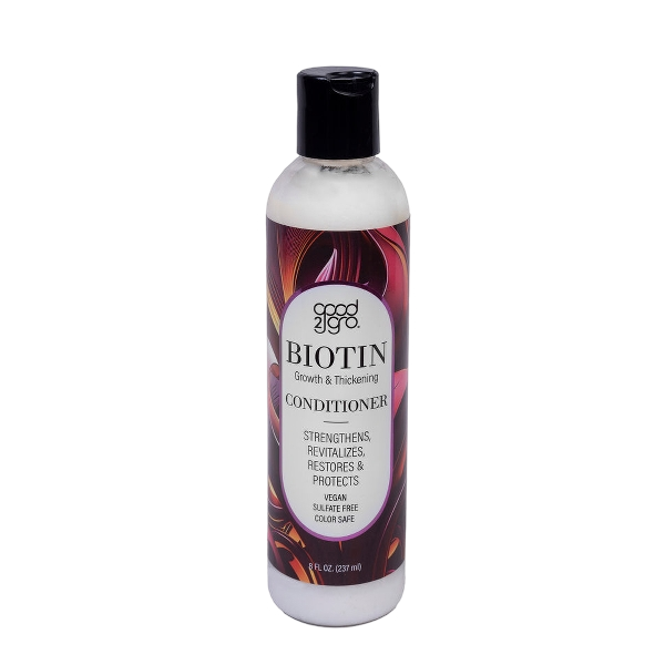 🔥HOT DEAL- GOOD2GRO Biotin Growth & Thickening Conditioner - 8oz | Strengthen & Mend Thinning Hair, Reduce Breakage & Hair Loss, Refreshing Tingling Sensation | Vegan & Cruelty-Free