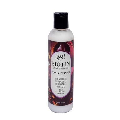 🔥HOT DEAL- GOOD2GRO Biotin Growth & Thickening Conditioner - 8oz | Strengthen & Mend Thinning Hair, Reduce Breakage & Hair Loss, Refreshing Tingling Sensation | Vegan & Cruelty-Free