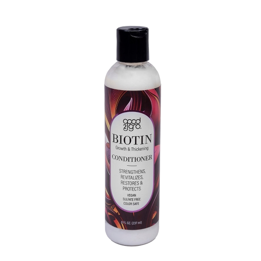 🔥HOT DEAL- GOOD2GRO Biotin Growth & Thickening Conditioner - 8oz | Strengthen & Mend Thinning Hair, Reduce Breakage & Hair Loss, Refreshing Tingling Sensation | Vegan & Cruelty-Free
