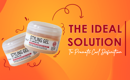 🔥HOT DEAL- GOOD NATURALLY Styling Gel with Argan Oil - 8oz | Alcohol-Free, Long-Lasting Hold for Sleek & Structured Styles | Vegan & Cruelty-Free