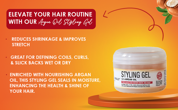 Good Naturally Styling Gel with Argan Oil 8oz.