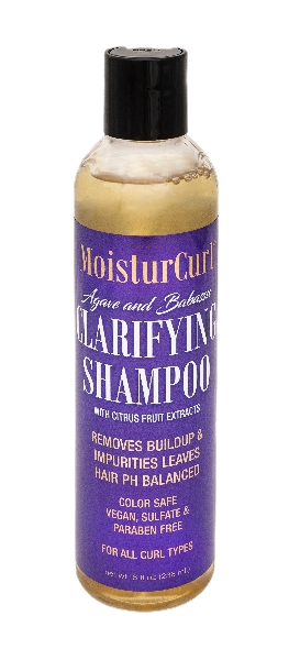MoisturCurl Clarifying Shampoo Deep Cleanse, Remove Buildup, Add Volume (Vegan)