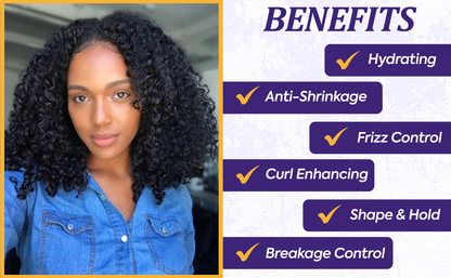 🔥HOT DEAL - MoisturCurl Curl Fusion – All-In-One Curl Creme with Coconut Oil & Shea Butter – Hydrates, Defines, Shapes, Holds and Shines – For All Curl Types – 8oz