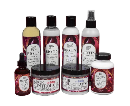 🔥HOT DEAL- Good2Gro Biotin Growth & Strengthening Bundle – Restore Damaged Hair, Strengthen & Stimulate Follicle Growth – Vegan & Cruelty-Free for Healthier, Fuller Hair