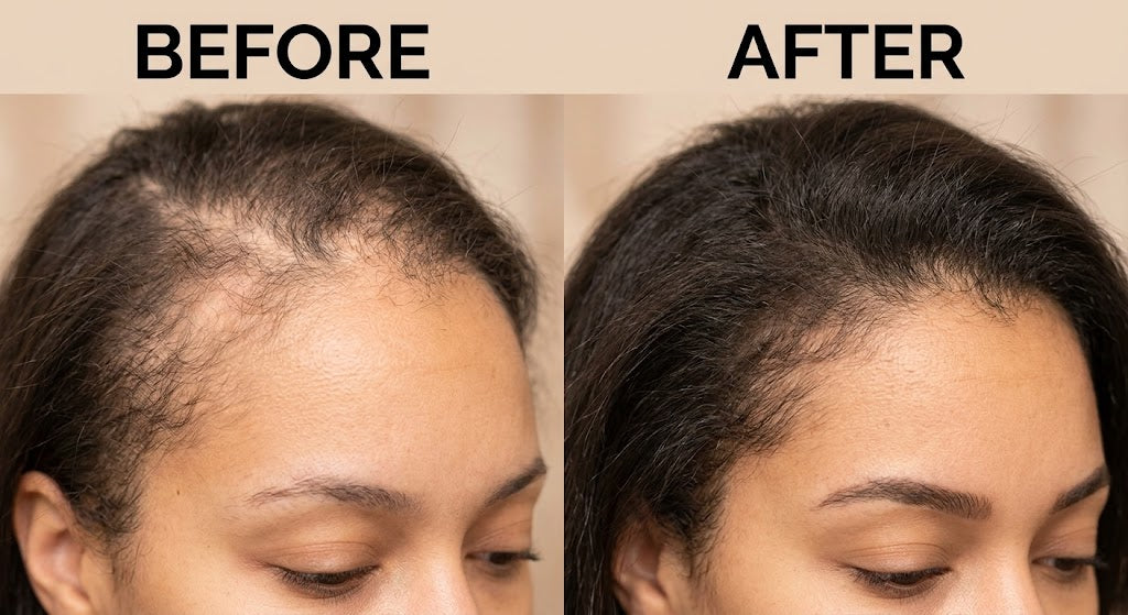 GOOD2GRO Edge Control Gel | All-Day Hold, Shine & Nourishment for Sleek, Flake-Free Edges — 4oz